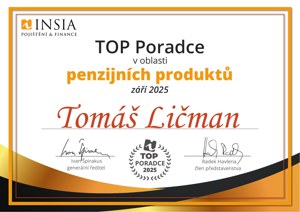 Náhled: TOP poradce v oblasti penzijních produktů